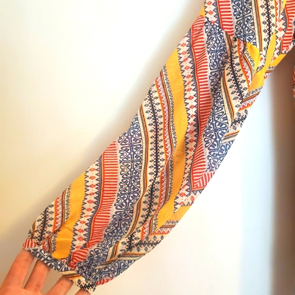 Boho long sleeve blouse - Picture 3 of 4